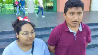 Estudiantes de la Universidad Autónoma del Carmen (UNACAR) protestan contra el aumento de aranceles