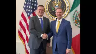 Marcelo Ebrard informa avances en negociación de aranceles durante viaje a Estados Unidos