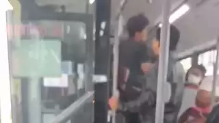 Bajan a dos hombres de un Va y Ven en Mérida tras discutir a bordo de la unidad