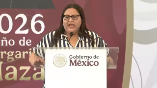 Citlalli Hernández destaca igualdad y derechos de las mujeres en evento Pensión Mujeres Bienestar en Colima