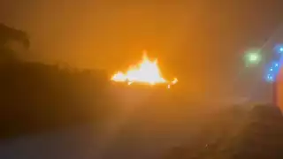 El incendio no alcanzó las viviendas cercanas