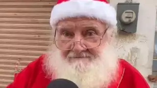 Omar Pinkus, el hombre detrás del Santa yucateco que alegra al centro de Mérida