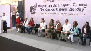 Reabren el Hospital General del Issste en Cuernavaca