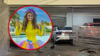 Conductor destruye la casa de la cantante yucateca Morita en Mérida