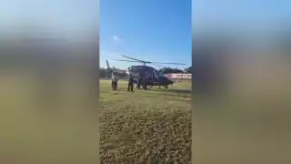 Tras complicaciones postparto, joven de 17 años es trasladada de emergencia en ambulancia aérea a Mérida