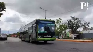 El autobús de la marca Yutong ha lohgrado destacar por su similitud con el Va y Ven de Mérida