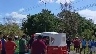 Ribereños exigen pago de “Veda y Baja Captura” con bloqueo vial