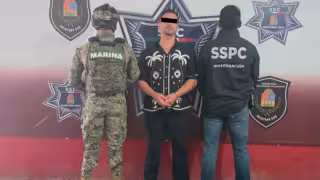 En la detención participaron elementos de SSPC, FGR, Semar, junto con Defensa, GN, INM y autoridades locales