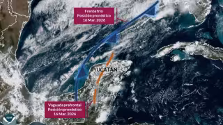 Un nuevo Frente Frío llegará a Yucatán