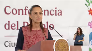 La presidenta hizo referencia a investigaciones por presuntos recursos ilícitos contra Alejandro “Alito” Moreno.