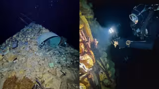 Bajo el ex Convento de San Bernardino de Siena, en Valladolid, 153 mosquetes y un cañón del siglo XIX yacen intactos