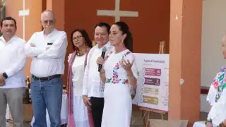 ‘Será un gran Gobernador’: Presidenta Claudia Sheinbaum respalda a Joaquín Díaz Mena