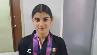 Ana Luisa Abraham Habib, gimnasta yucateca, logró el oro en los Juegos Panamericanos de la Juventud