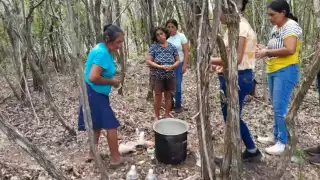 Familiares recurren a ofrenda maya para encontrar a José Rubén Chi Chi