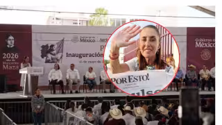 El gesto ocurrió al finalizar el corte de listón del proyecto federal impulsado dentro del Plan Campeche.
