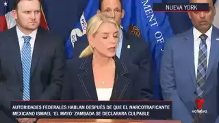 Pam Bondi, celebró la declaración de culpabilidad de Ismael "El Mayo" y agradeció el apoyo de autoridades mexicanas