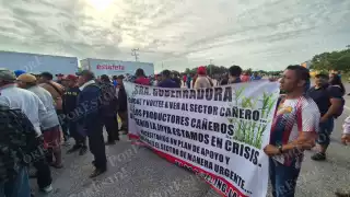 Cañeros del Ingenio La Joya protestan por caída del precio de la caña