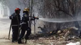 Bomberos de la SSP lograron sofocar el incendio