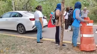 Protesta estudiantil en Hecelchakán deriva en bloqueos y agresiones