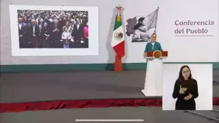 La Presidenta de la República, Claudia Sheinbaum Pardo presentó el "Himno Migrante", un tributo a los mexicanos que se fueron al extranjero, en el marco del Día Internacional del Migrante.