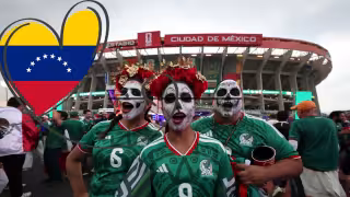 "¡No están solos!": el homenaje del Estadio Ciudad de México a Venezuela en el Mundial 2026