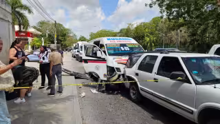 La mayoría de los lesionados viajaban en una unidad de transporte colectivo; cuerpos de emergencia los trasladaron a distintos hospitales