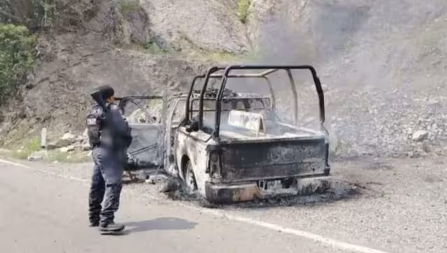 El pasado 2 de junio 5 policías estatales fueron asesinados y su unidad quemada durante una emboscada de un grupo criminal en Frontera Comalapa