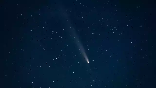 El cometa ya dejó el sistema solar