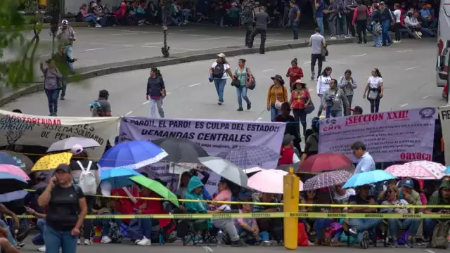 El plantón de la CNTE sigue siendo una de las protestas más significativas en el ámbito educativo