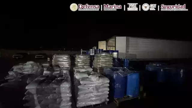 El aseguramiento se realizó sobre la carretera Panamericana Durango–Hidalgo del Parral