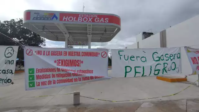 Vecinos prometen seguir luchando contra instalación de gasolinera Tomza.