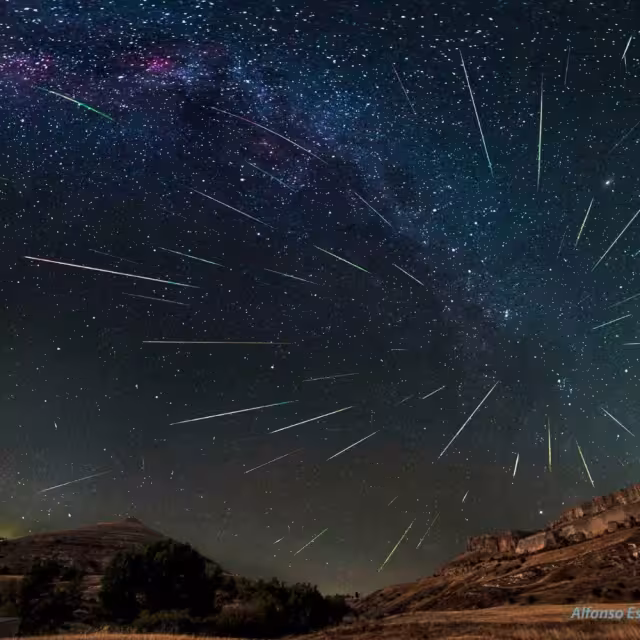 Lluvia de estrellas de las Líridas