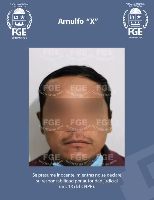 Vinculan a proceso de Arnulfo “X” imputado por el delito de violación en agravio en Quintana Roo