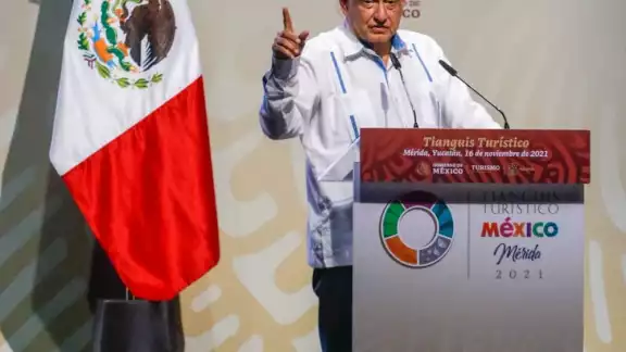 El mandatario encabezó la inauguración del evento desde el Centro Internacional de Congresos