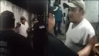 Exigen sanción contra el Director  de Policía de Tixkokob por protagonizar un escándalo en una cantina