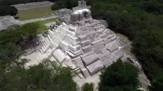 Edzná es una de las zonas arqueológicas más bellas de la Panínsula de Yucatán. Foto: INAH