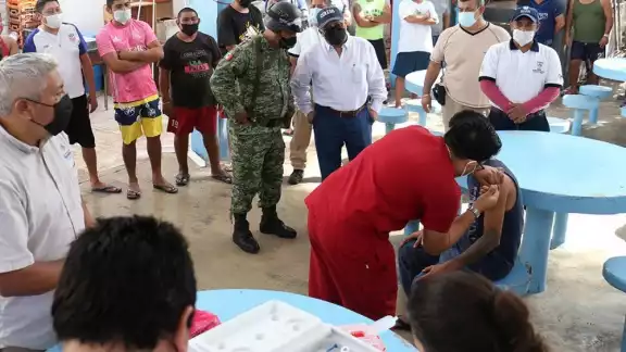 El proceso fue cuidado por la Guardia Nacional en el Cereso El proceso fue cuidado por la Guardia Nacional en el Cereso