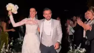 La boda de Michelle Salas fue la más esperada del año