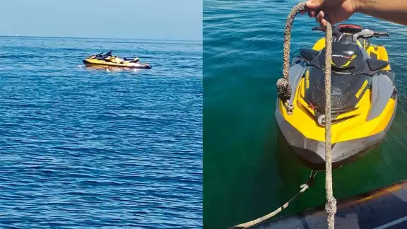 La moto acuática presuntamente era del hombre devorado por el tiburón en Isla Pérez