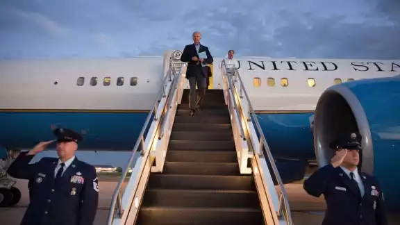 Joe Biden llega a la CDMX para participar de la cumbre de Líderes de América del Norte