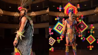 Así lucieron algunos concursantes