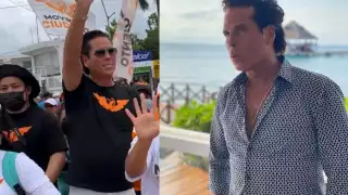 Roberto Palazuelos no se ha alejado de la política en Quintana Roo, por lo que muestra su respaldo a una candidata de Carrillo Puerto