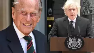 Boris Johnson lamentó la muerte de Felipe de Edimburgo