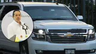 Carlos Joaquín dos contratos de arrendamiento con la empresa Lumo Financiera del Centro para autos blindados