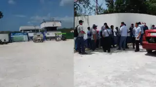 Los empleados indicaron que esperan que la empresa Zeta Gas en Playa del Carmen cumpla con el reparto de utilidades o continuarán con el paro
