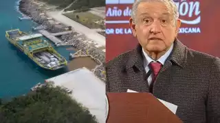 López Obrador indicó que Esteban Moctezuma visitó Quintana Roo para ver la planta de Calica en Playa del Carmen