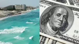 El dólar se cotizó por arriba de los 20 pesos mexicanos, según datos de la casa de cambio ubicada en el Aeropuerto Internacional de Cancún