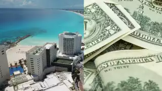 El dólar se cotizó por arriba de los 20 pesos mexicanos, según datos de la casa de cambio ubicada en el Aeropuerto Internacional de Cancún
