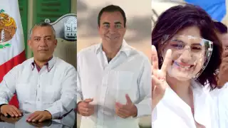 Ellos comenzaron su campaña electora en el estado