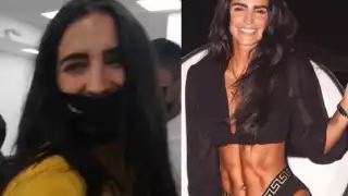 Bárbara de Regil trató de pasar desapercibida mientras caminaba dentro del aeropuerto de Chetumal rumbo a una camioneta que la esperaba para levarla a Bacalar